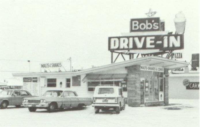 Days Drive-In (Bobs Drive-In) - From 1960S Grayling High School Yearbook (newer photo)